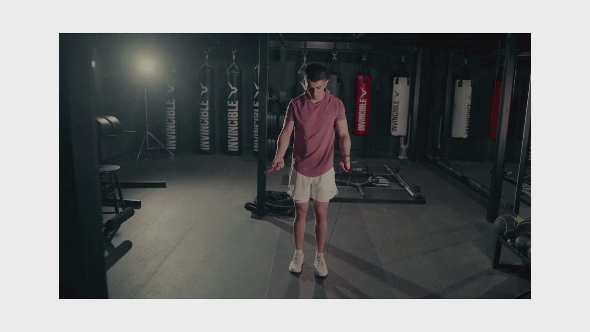 Invincible Jump Rope for Women and Men, Adjustable Steel Skipping Rope for Fitness Workout and Home Exercise