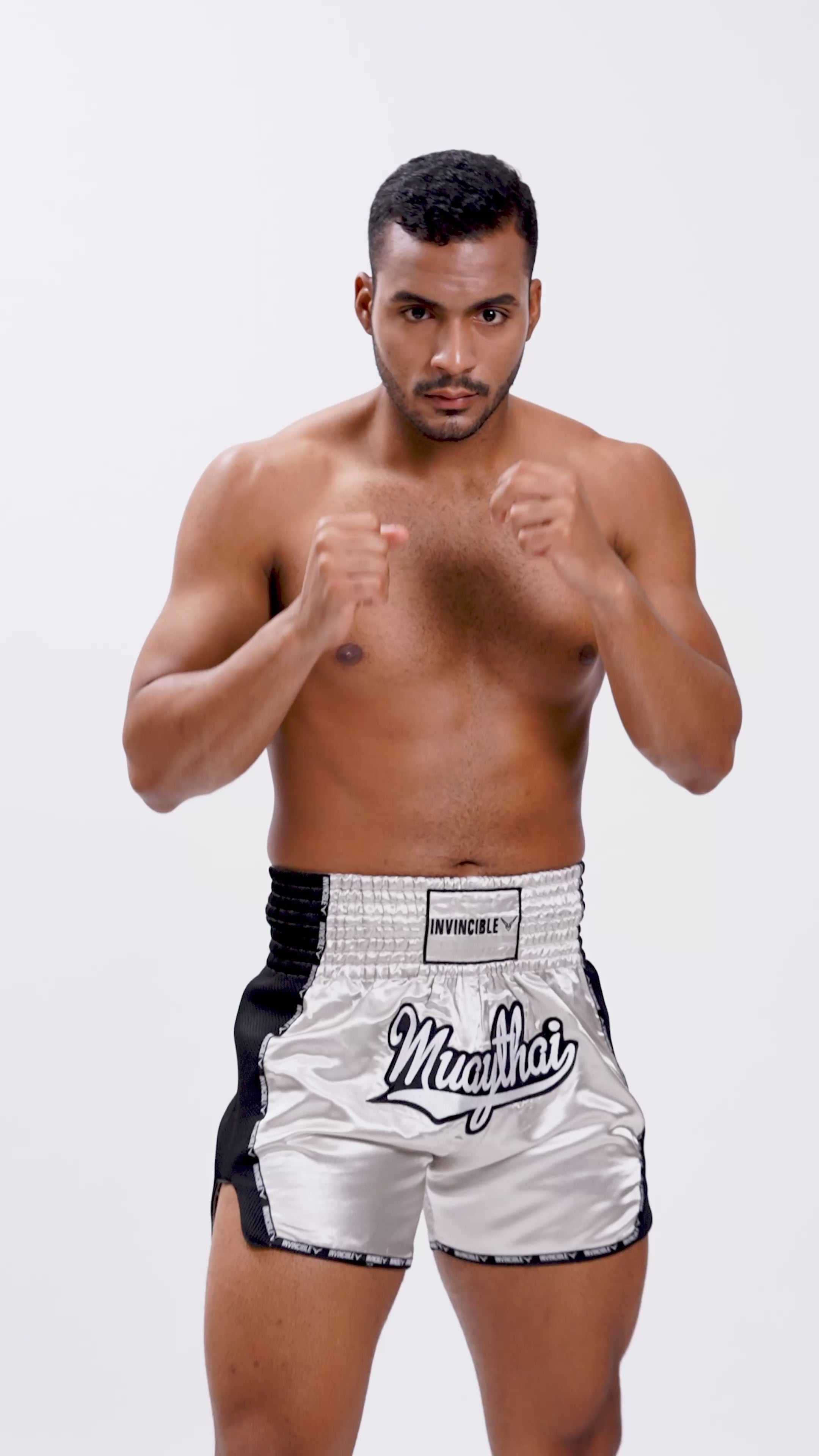 Invincible Unisex Muay Thai Boxing Shorts