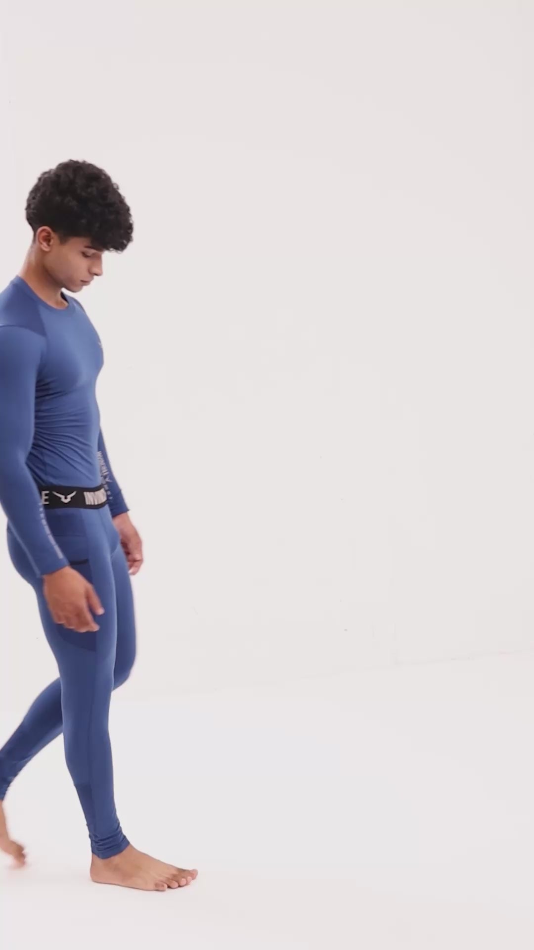Invincible Men's Ghost Compression Shorts