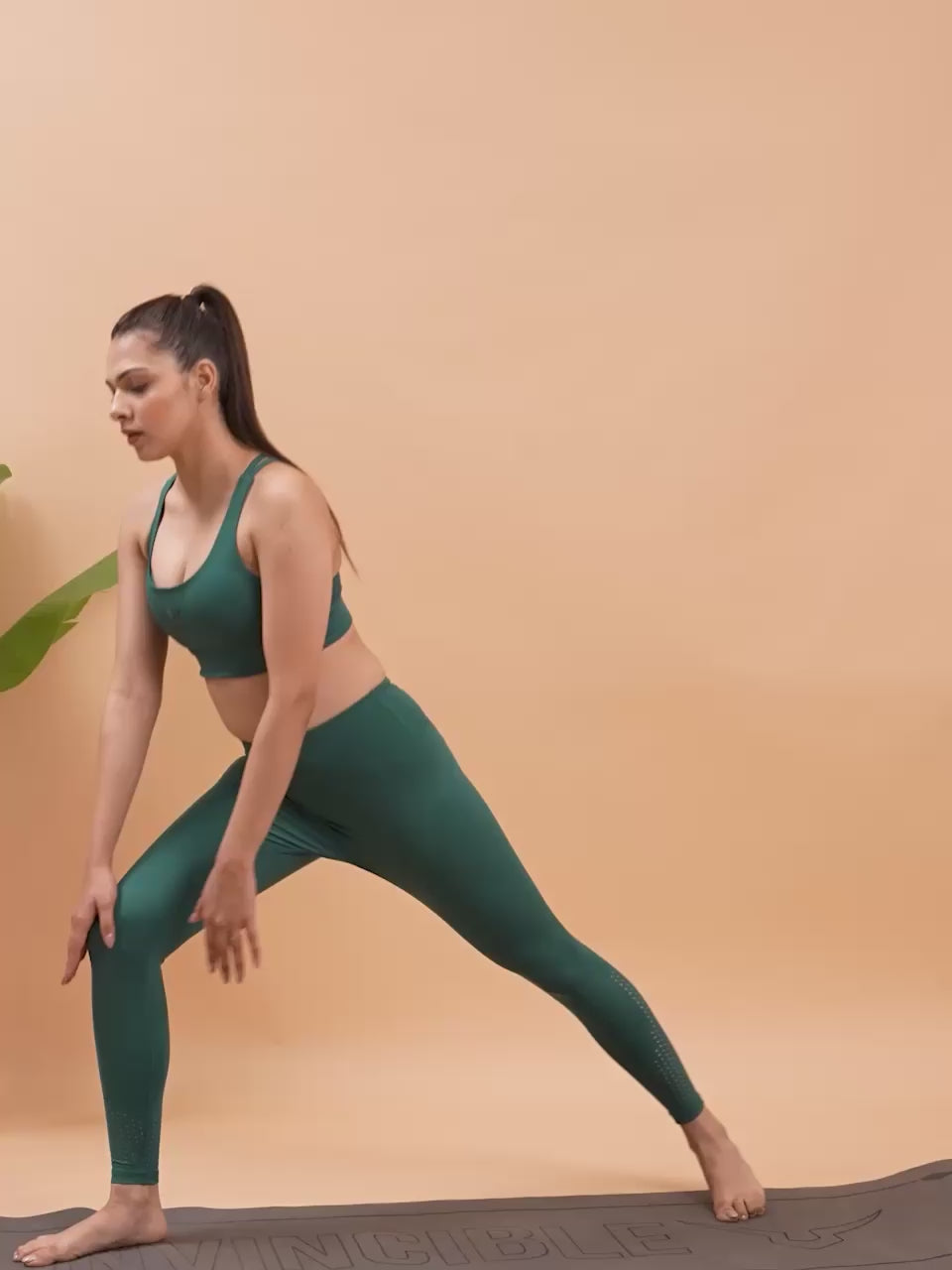 Invincible Yoga Training Laser Leggings