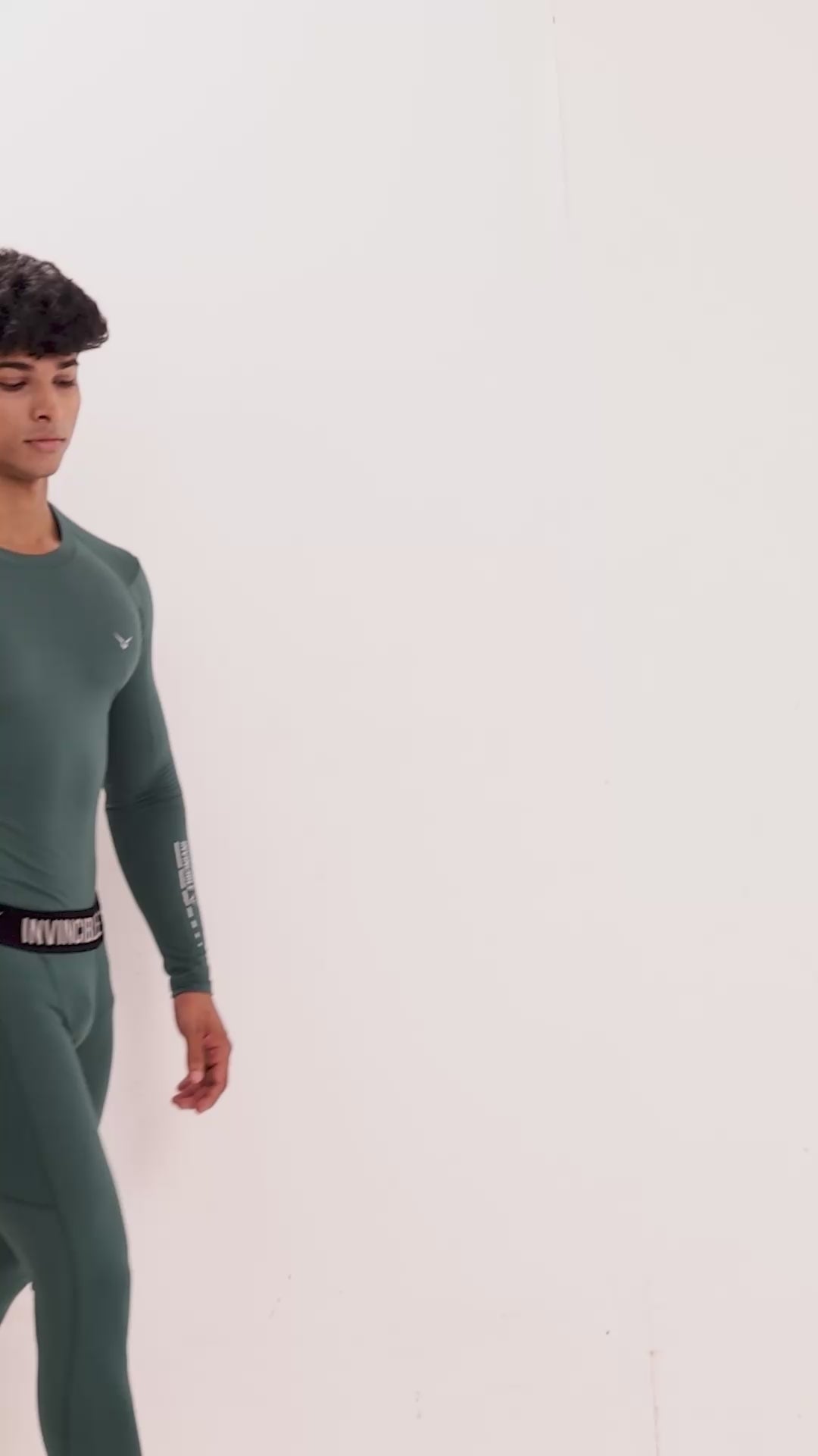 Invincible Men's Ghost Compression Shorts