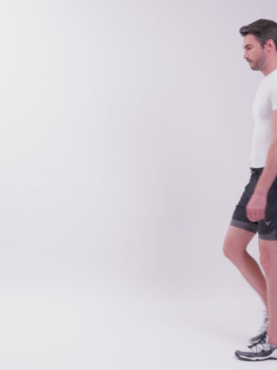 Invincible Men's Double Layered Shorts