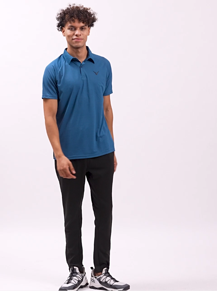 Invincible Men’s Raglan Polo Tee