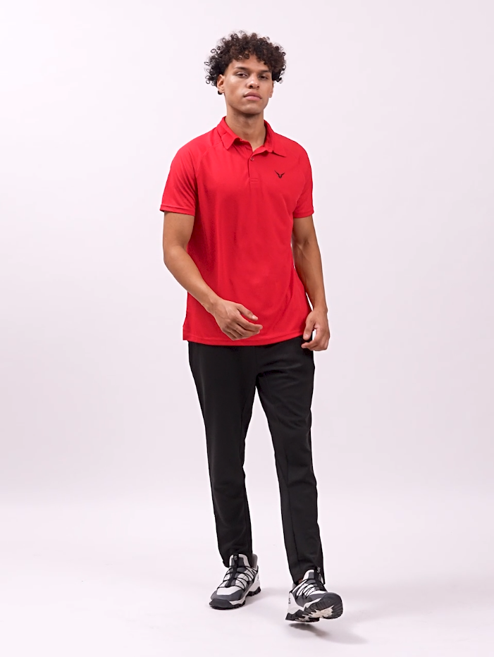 Invincible Men’s Raglan Polo Tee