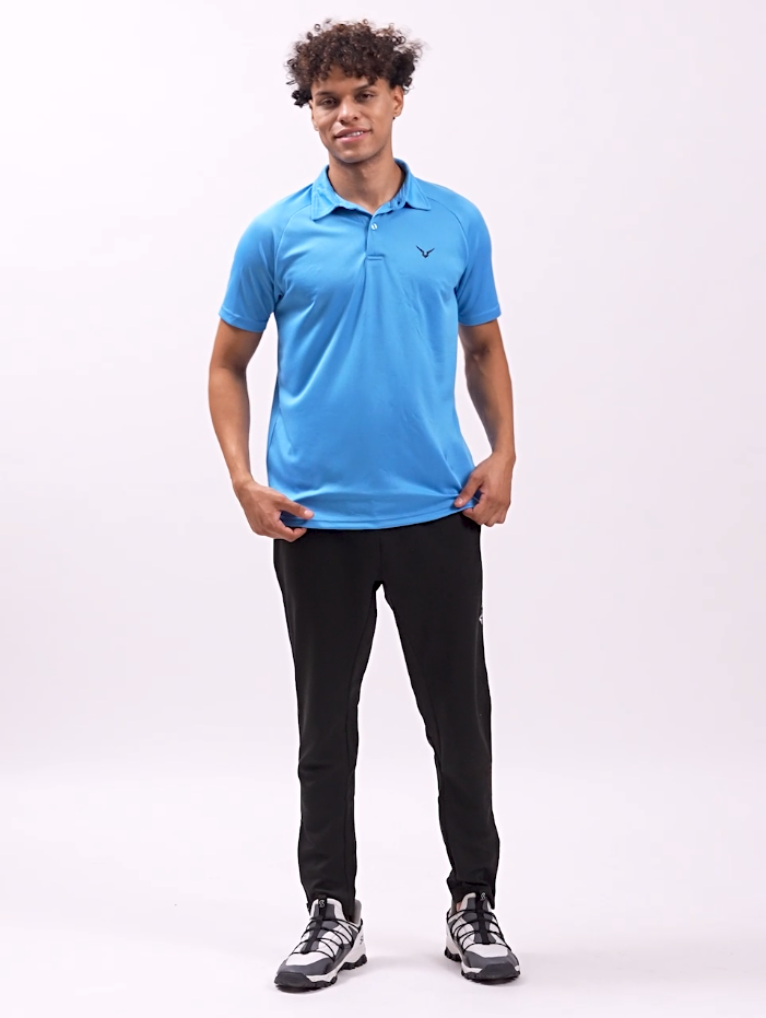 Invincible Men’s Raglan Polo Tee