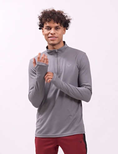 Invincible Men's Quarter Zip Pullover