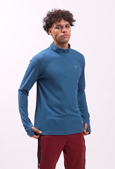 Invincible Men's Quarter Zip Pullover
