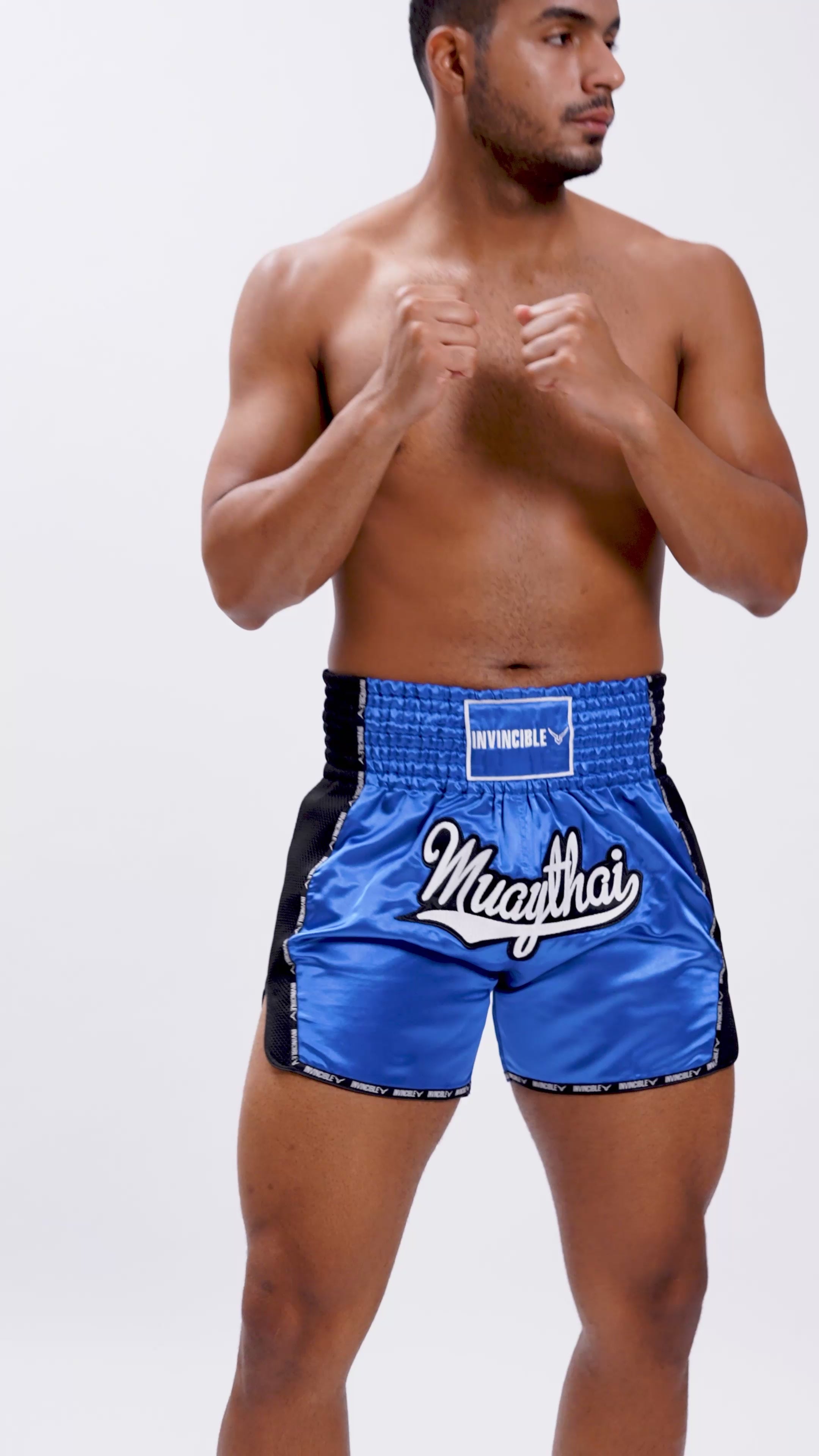 Invincible Unisex Muay Thai Boxing Shorts