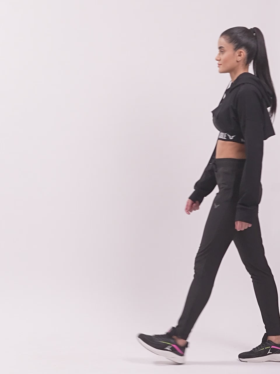 Invincible Women's Crop Hoody