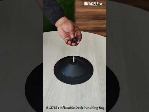 Invincible Inflatable Desk Punching Bag