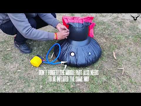 Invincible Inflatable Punching Bag Free Standing Boxing Kids Fitness Training