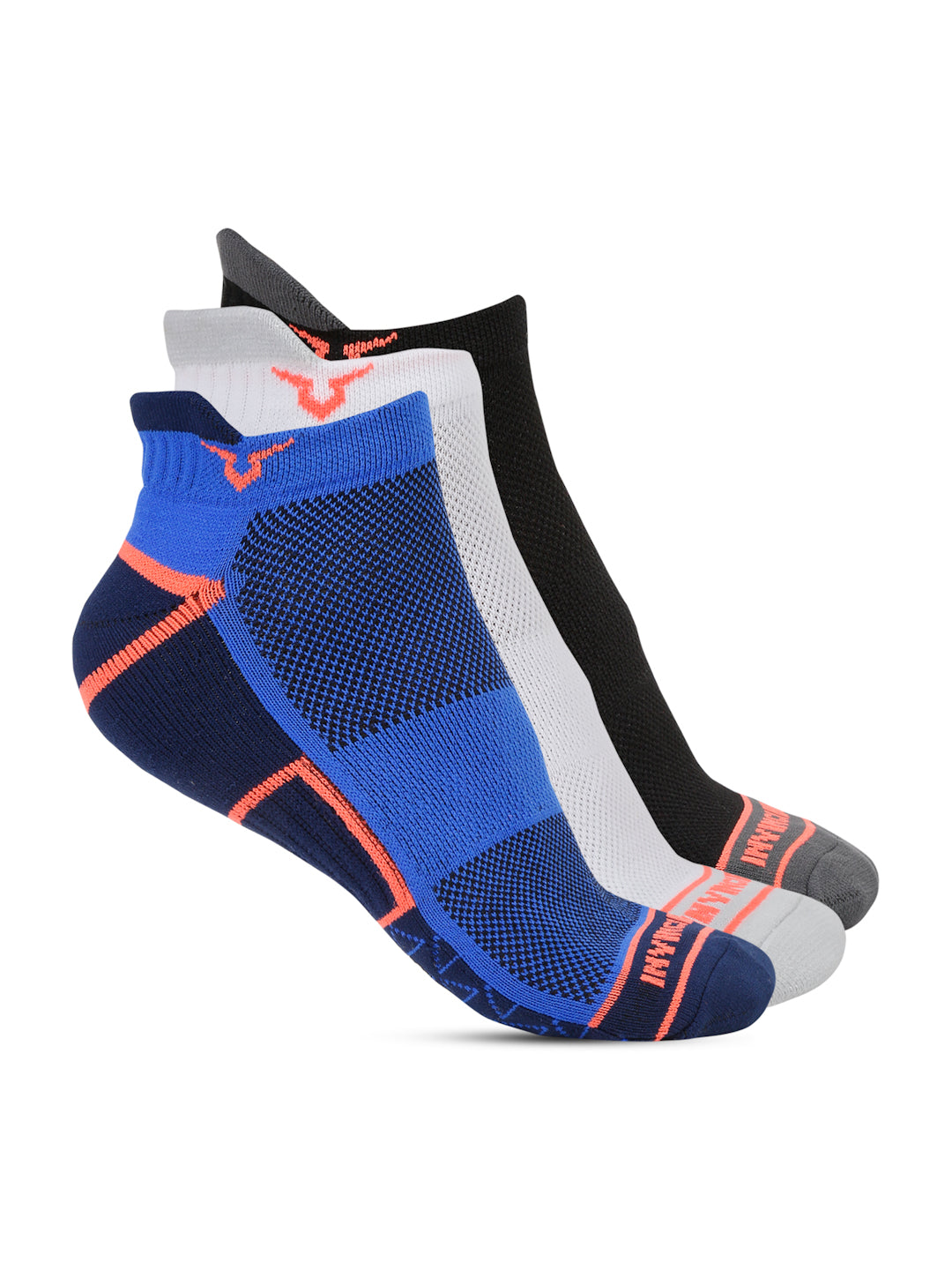 Invincible Ankle Length Socks Set of 3 Pairs