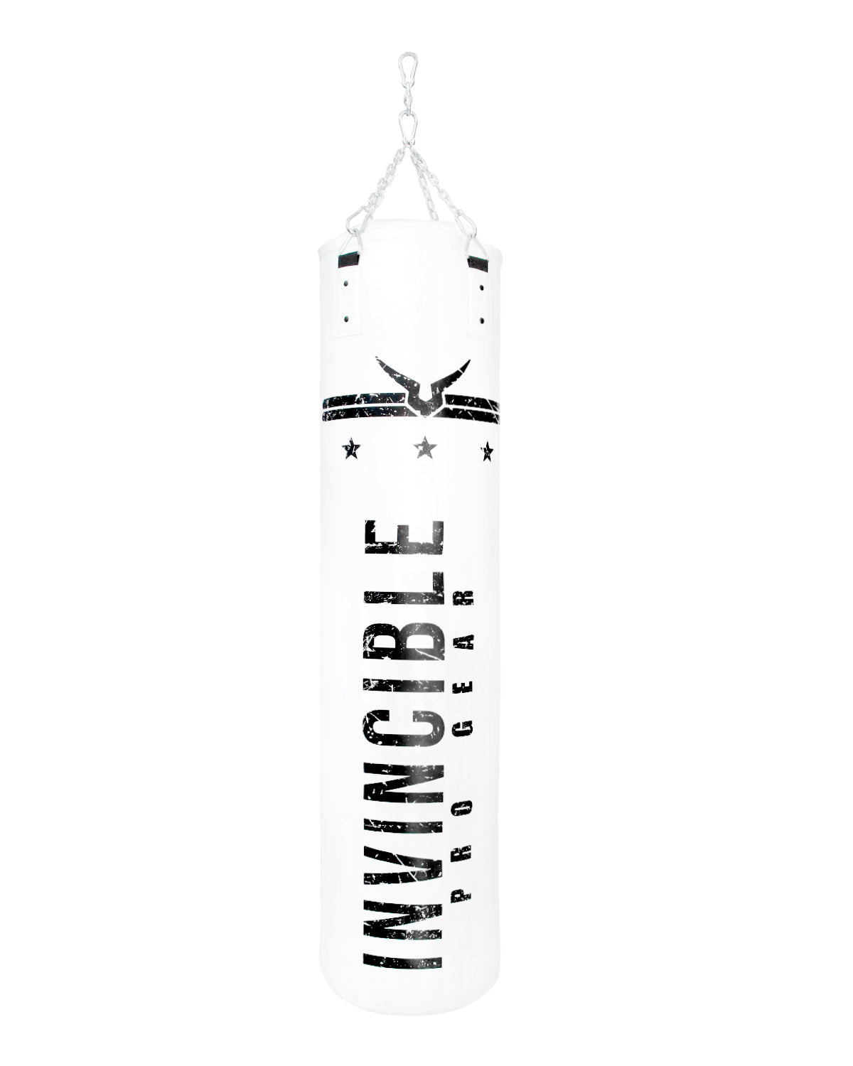 Invincible Pro Gear Boxing Bag - Filled Punching Bag with Heavy Duty Snap Lock Hanging Chain