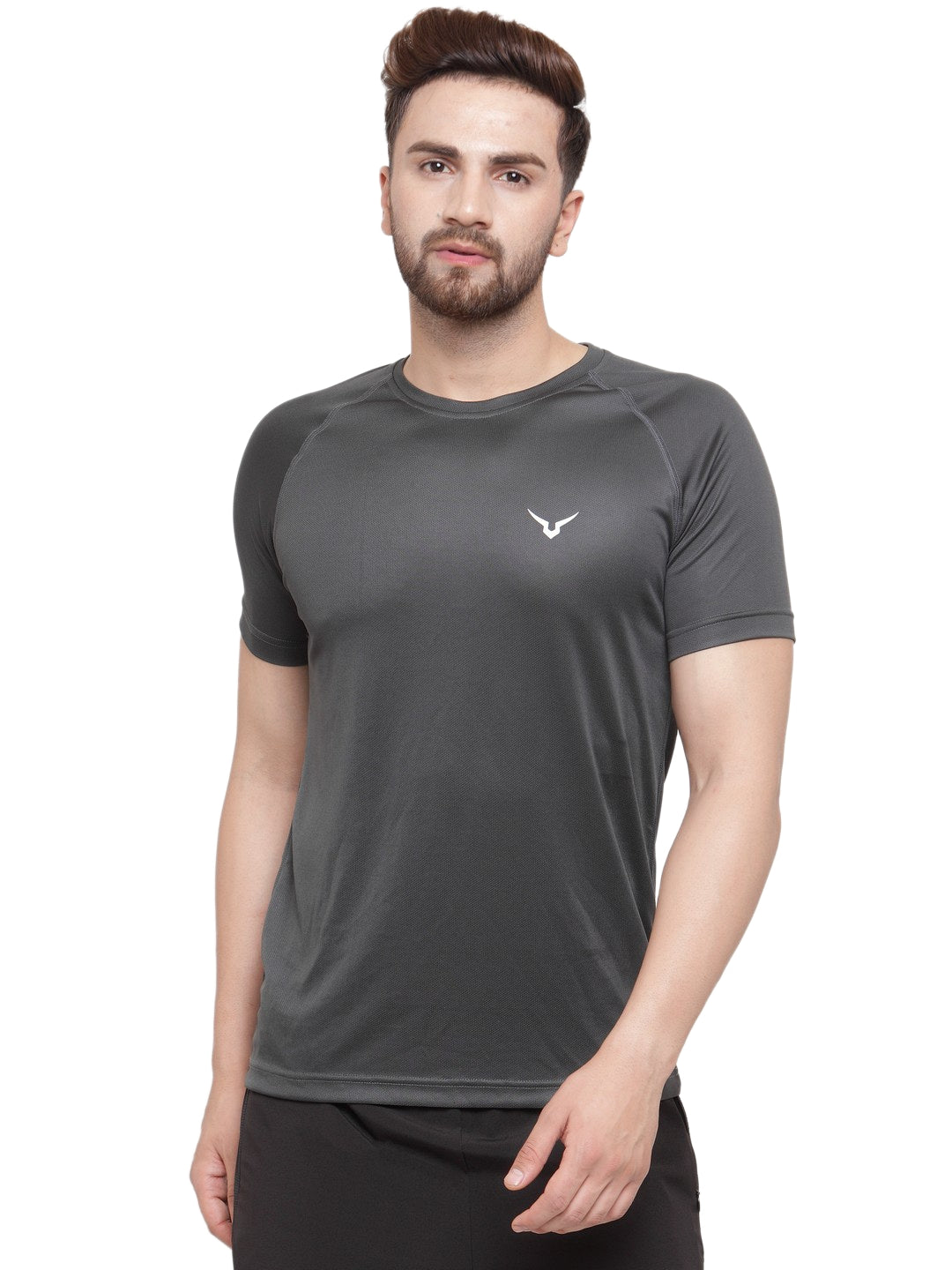 Invincible Men's Solid Training T-Shirt
