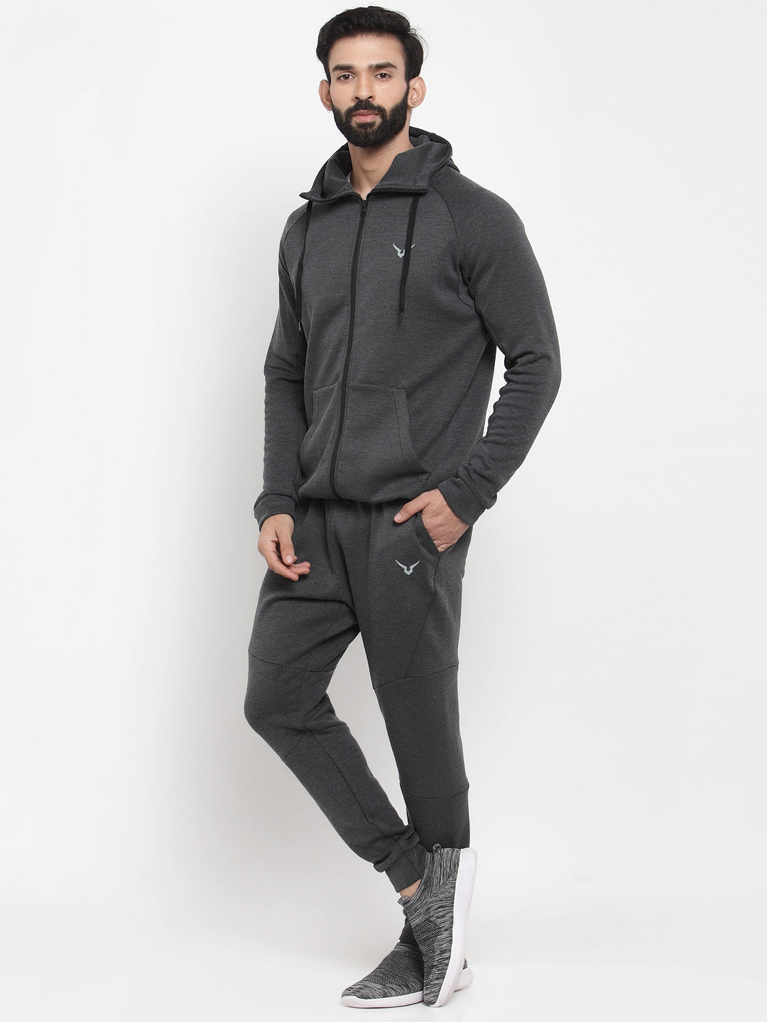 Invincible Men's Athleisure Tech Fleece Premium Tracksuit
