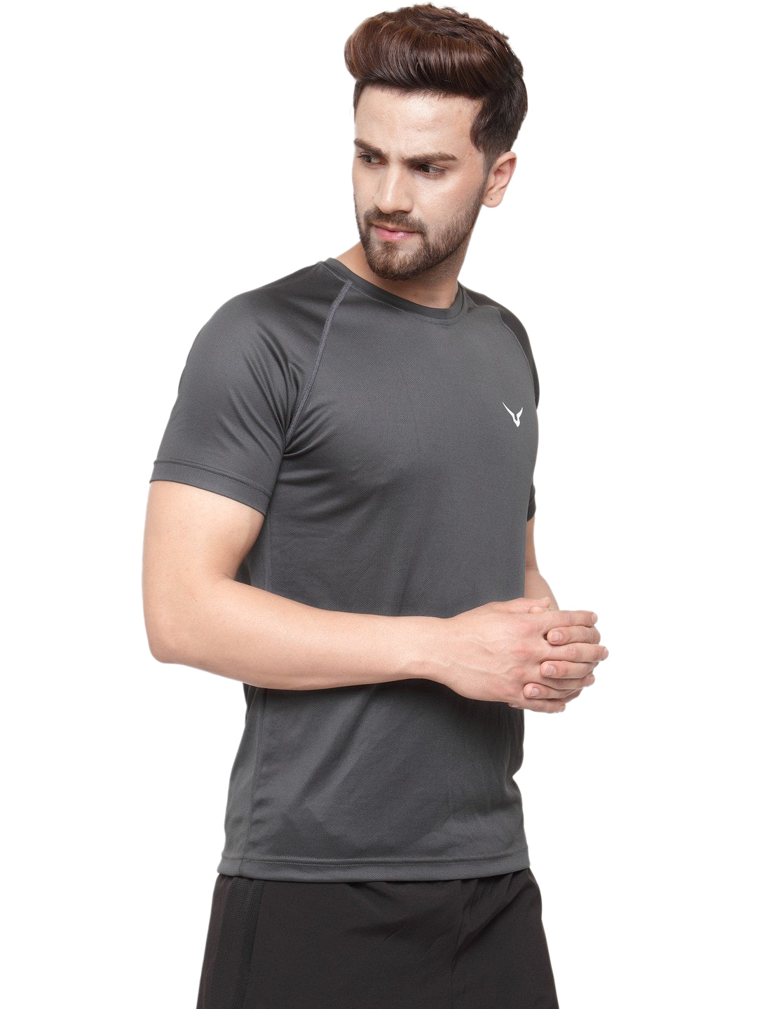 Invincible Men's Solid Training T-Shirt