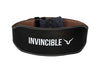 Invincible Weight Lifting Leather Belt 6”