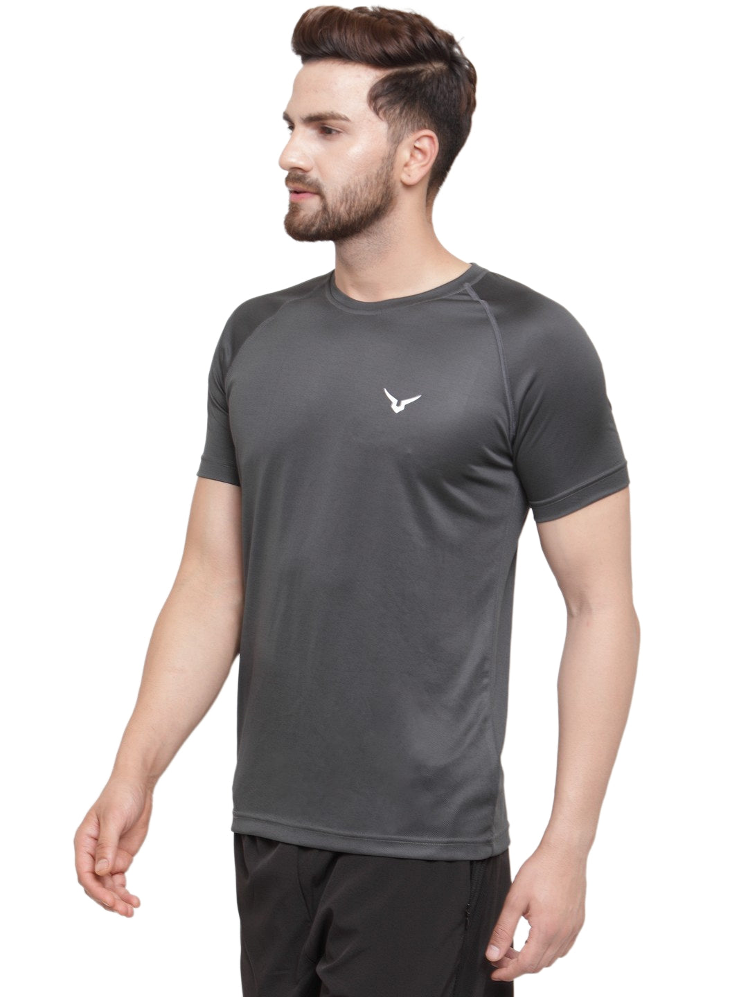 Invincible Men's Solid Training T-Shirt