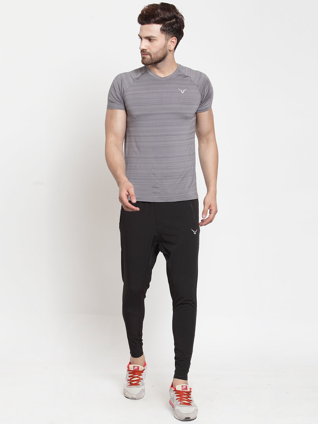 Invincible Men’s Training Fitted Feather Weight Stretch Jogger Pants