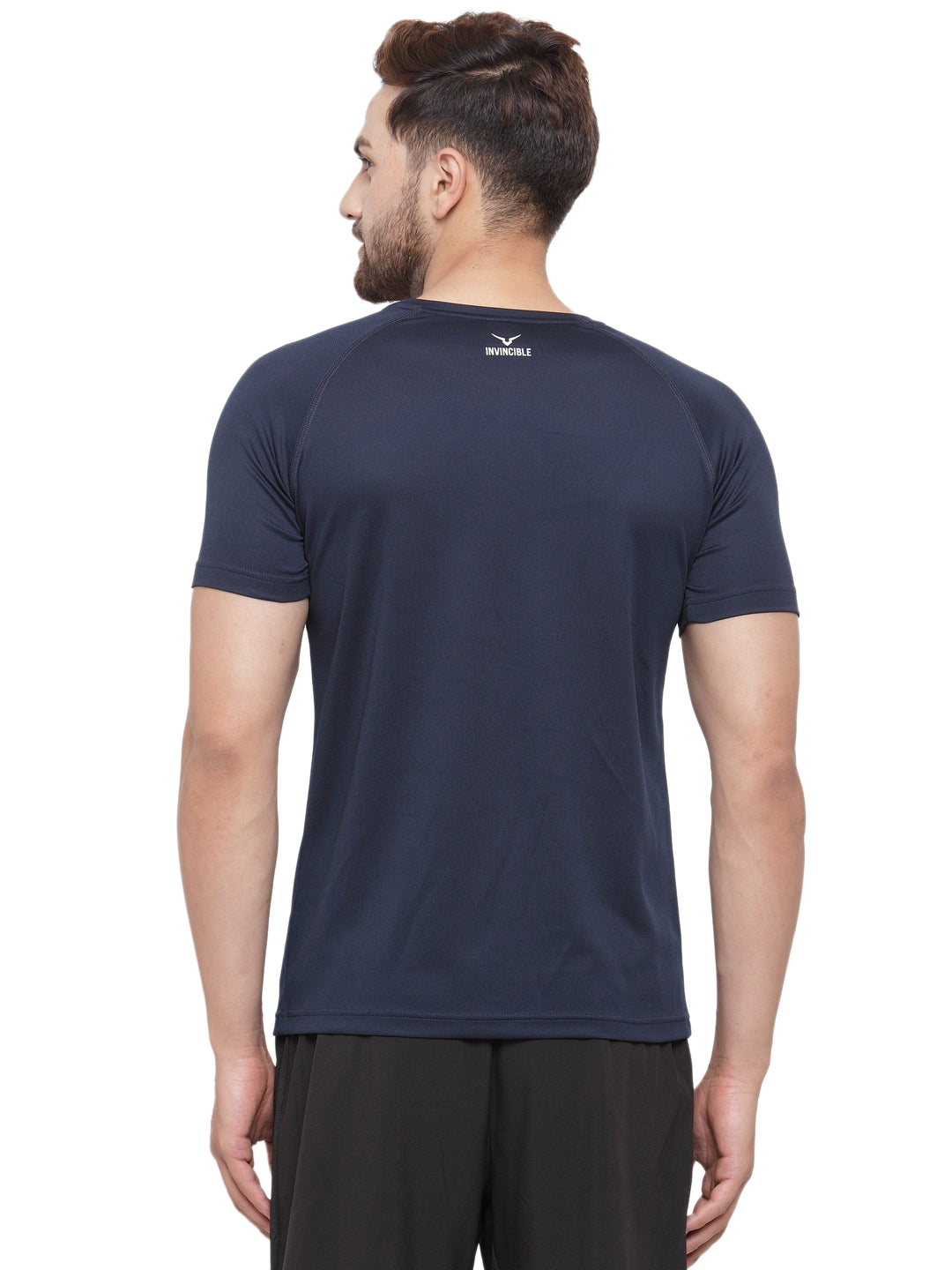 Invincible Men's Solid Training T-Shirt