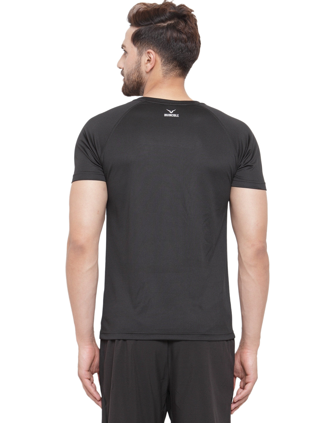 Invincible Men's Solid Training T-Shirt