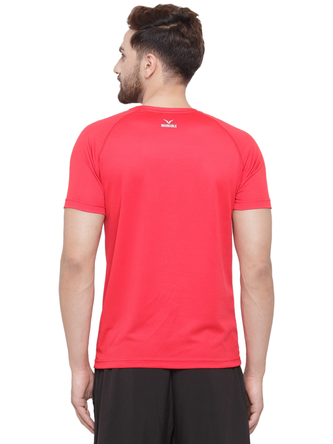 Invincible Men's Solid Training T-Shirt