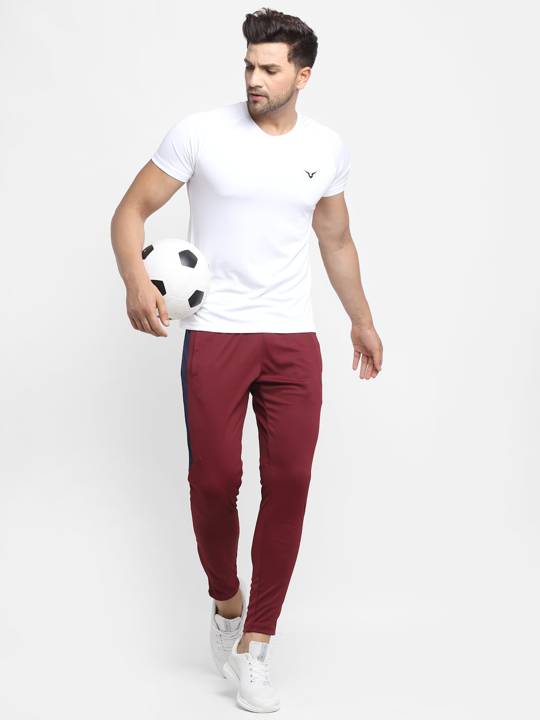 Buy Men Grey Solid Casual T-shirt Joggers Combo Online - 524591 | Peter  England