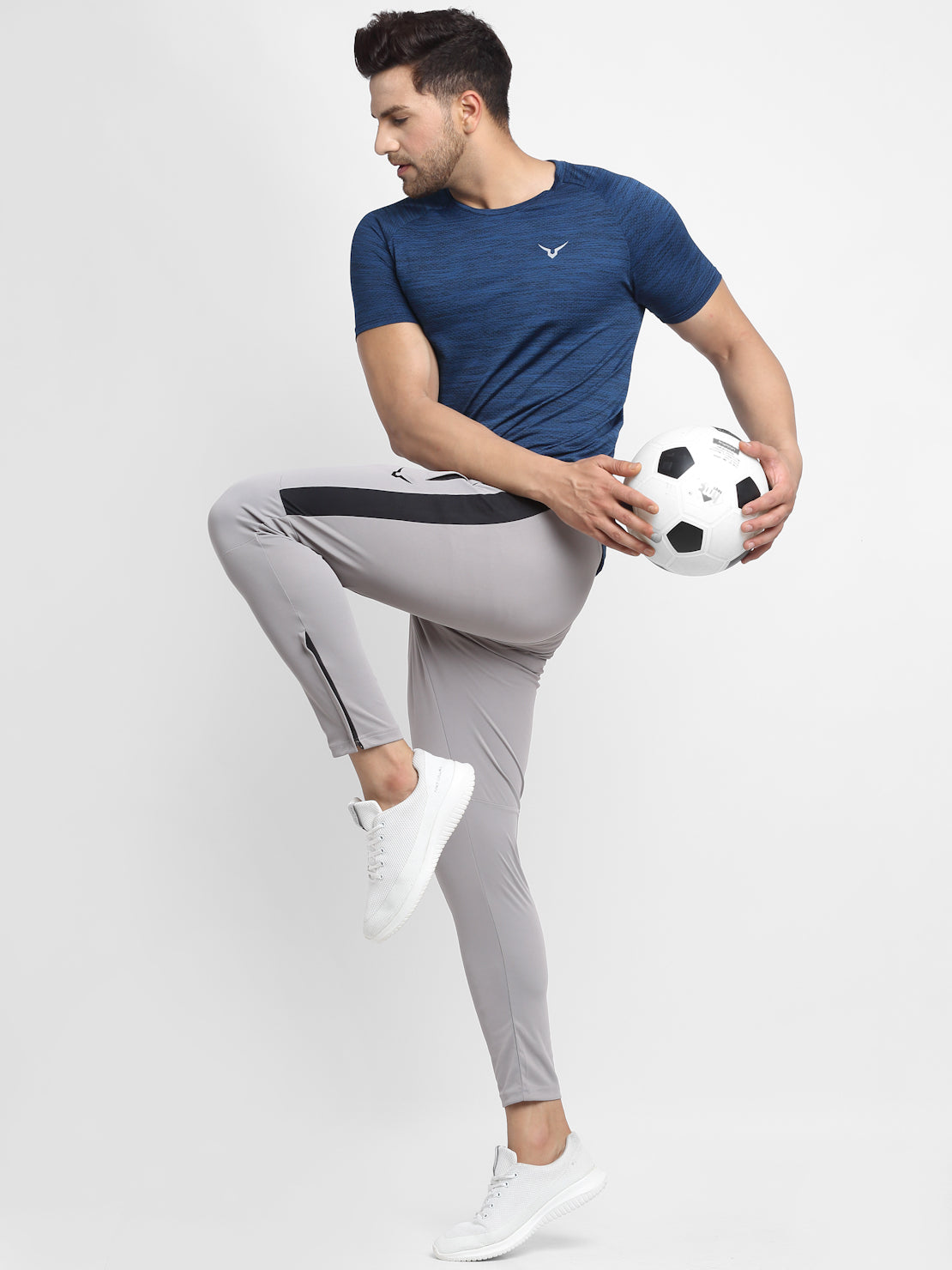 Invincible Men’s Fitness Jacquard Tee