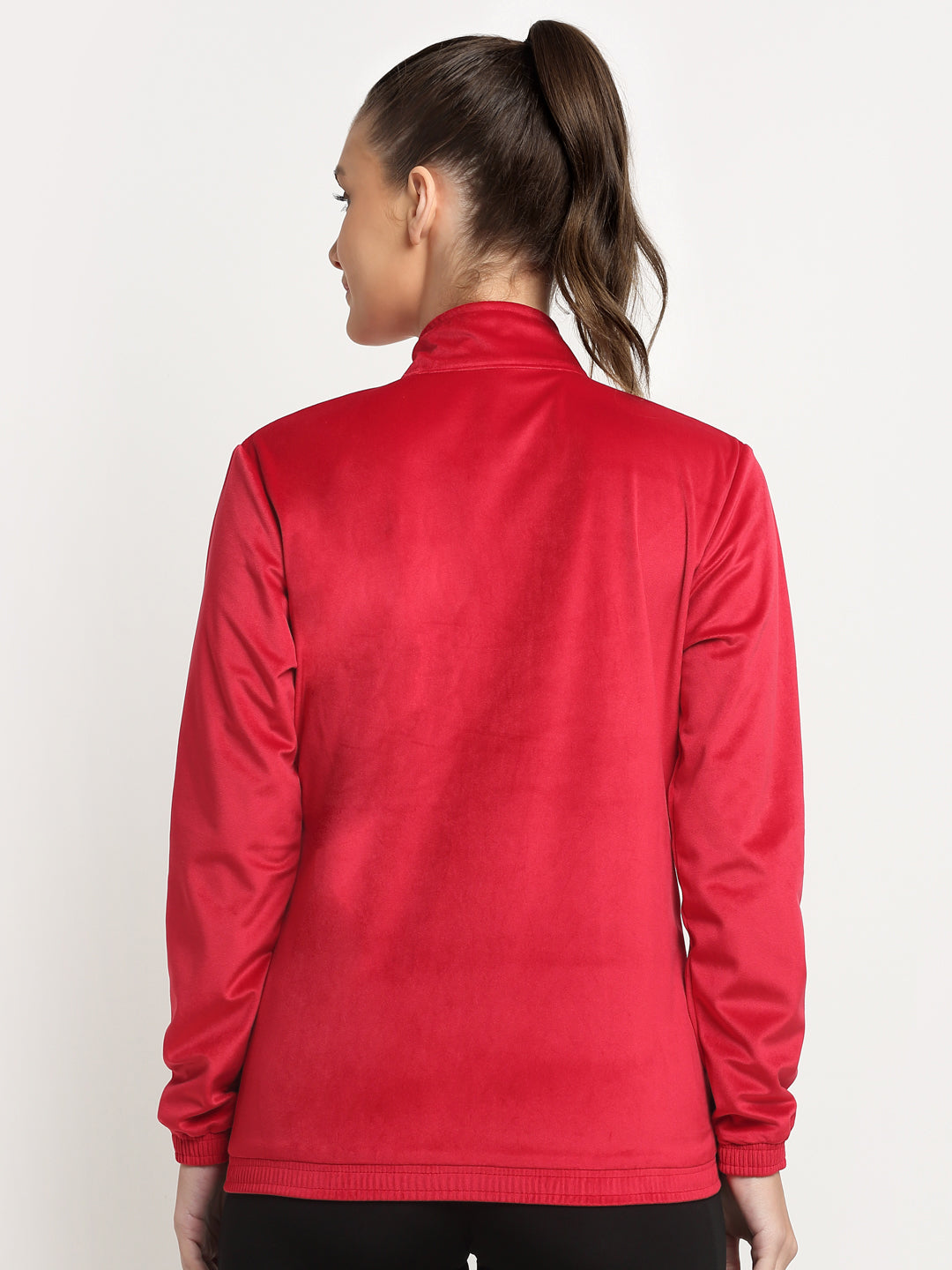 Invincible Women's Velour Full Zip Jacket