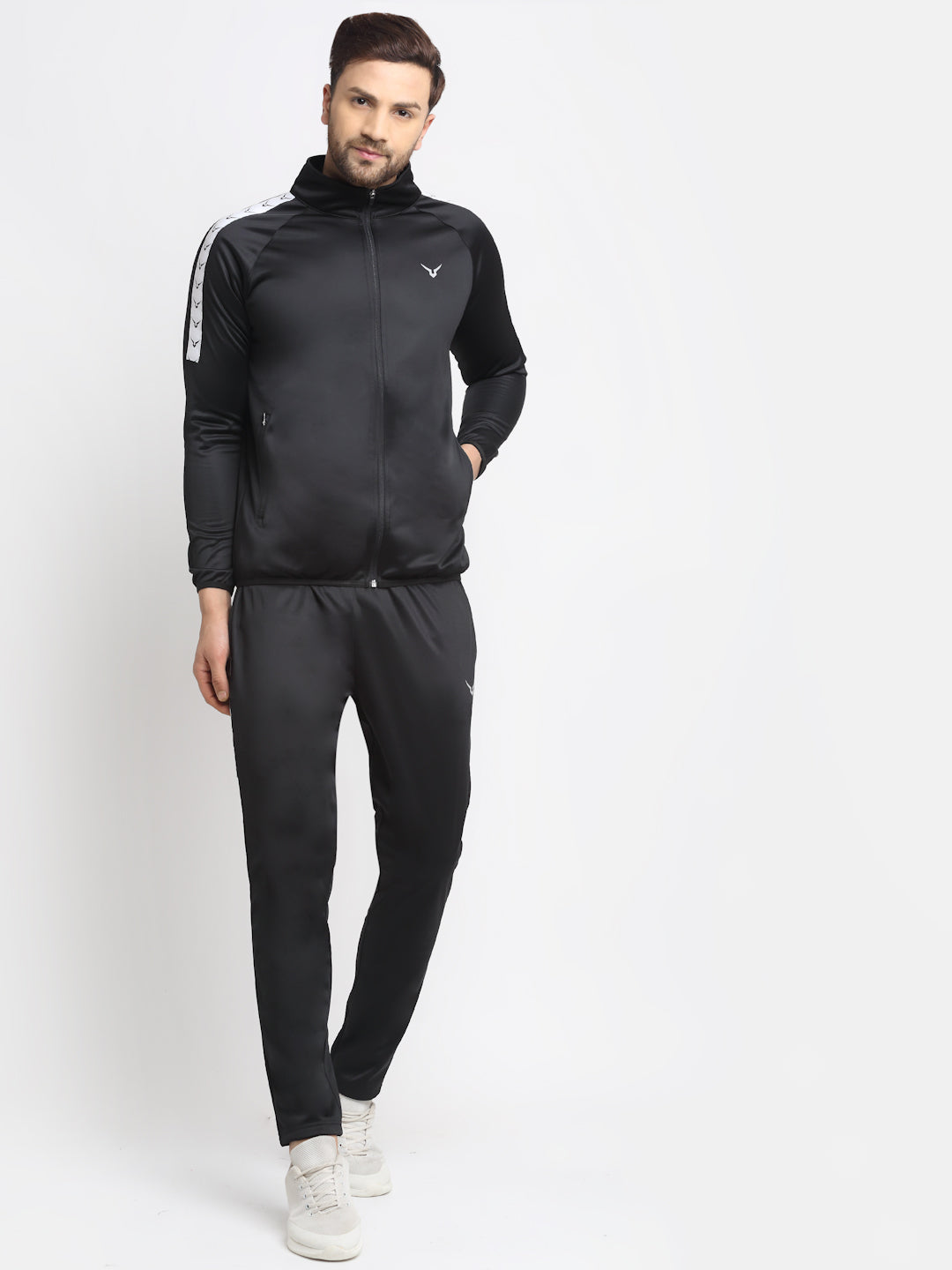 Invincible Men’s Poly Classic Warm Up Tracksuit