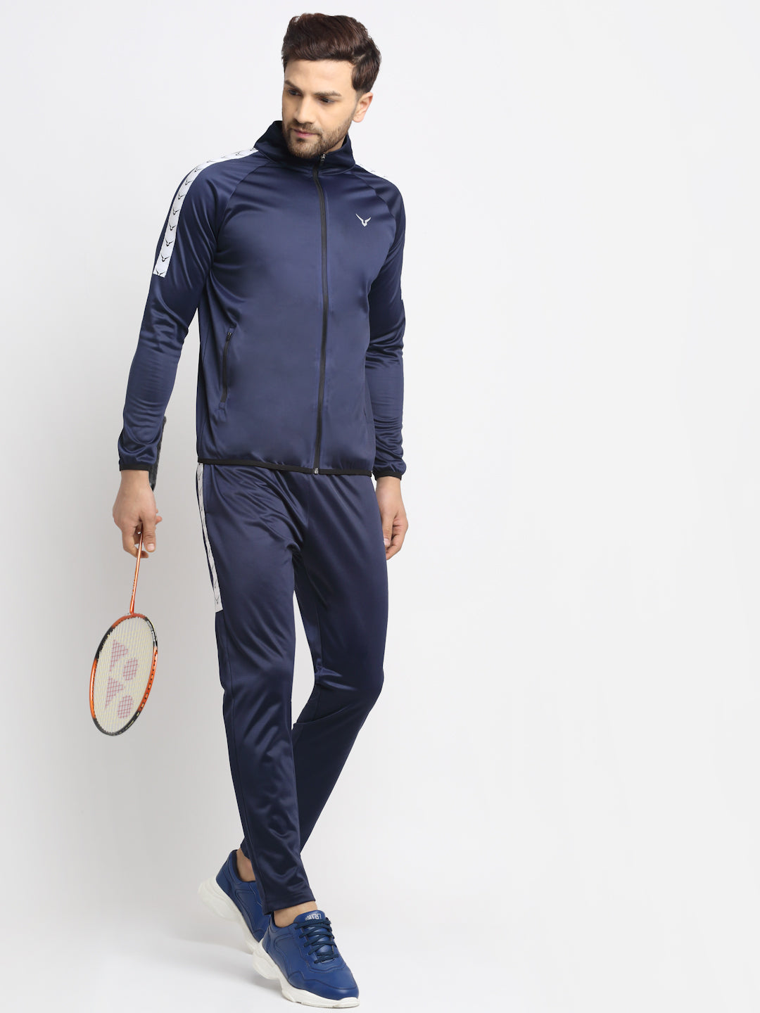 Invincible Men’s Poly Classic Warm Up Tracksuit