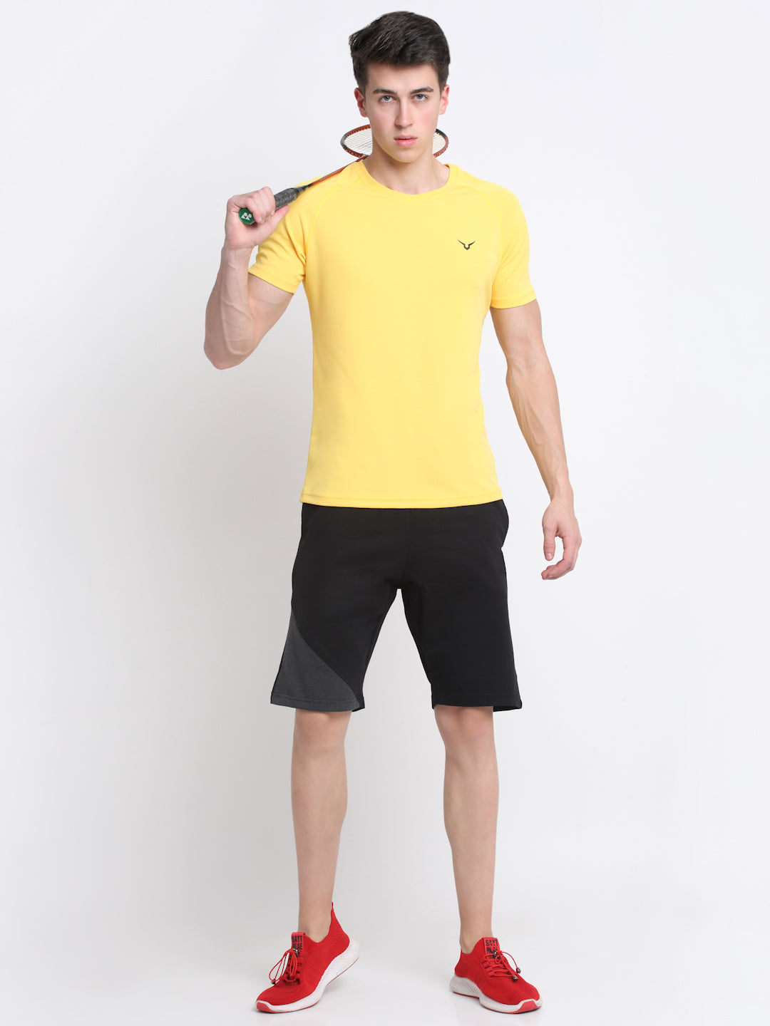 Invincible Men's Solid Training T-Shirt