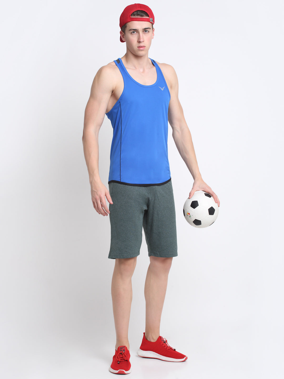 Invincible Men's Fitness Stringer Vest