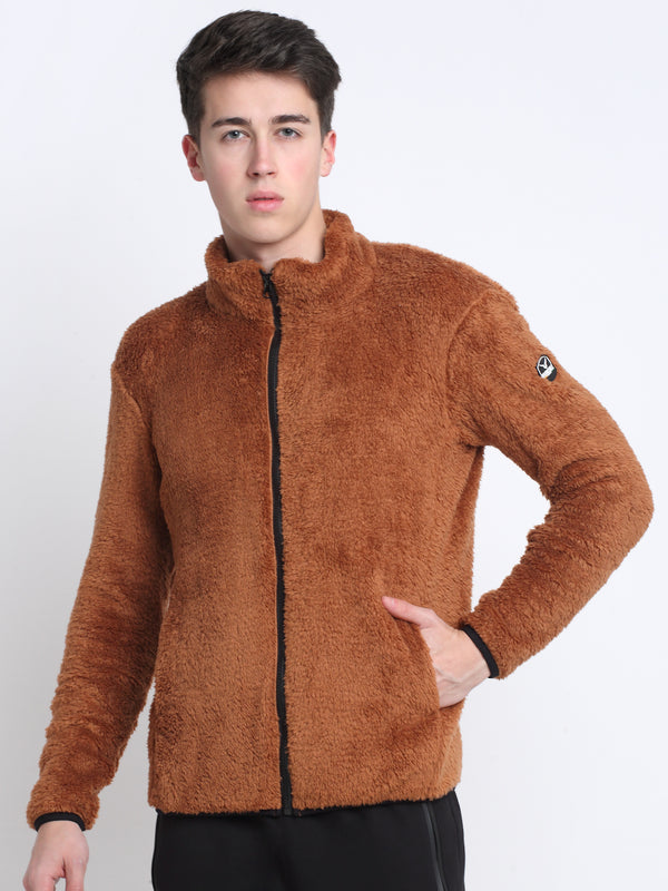 Invincible Men's Double Sherpa Jacket