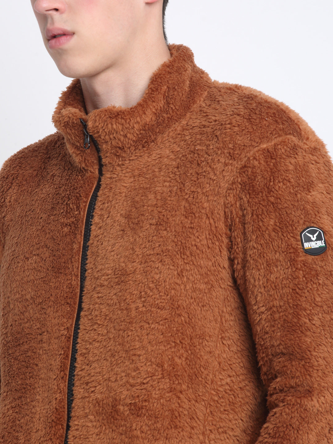 Invincible Men's Double Sherpa Jacket