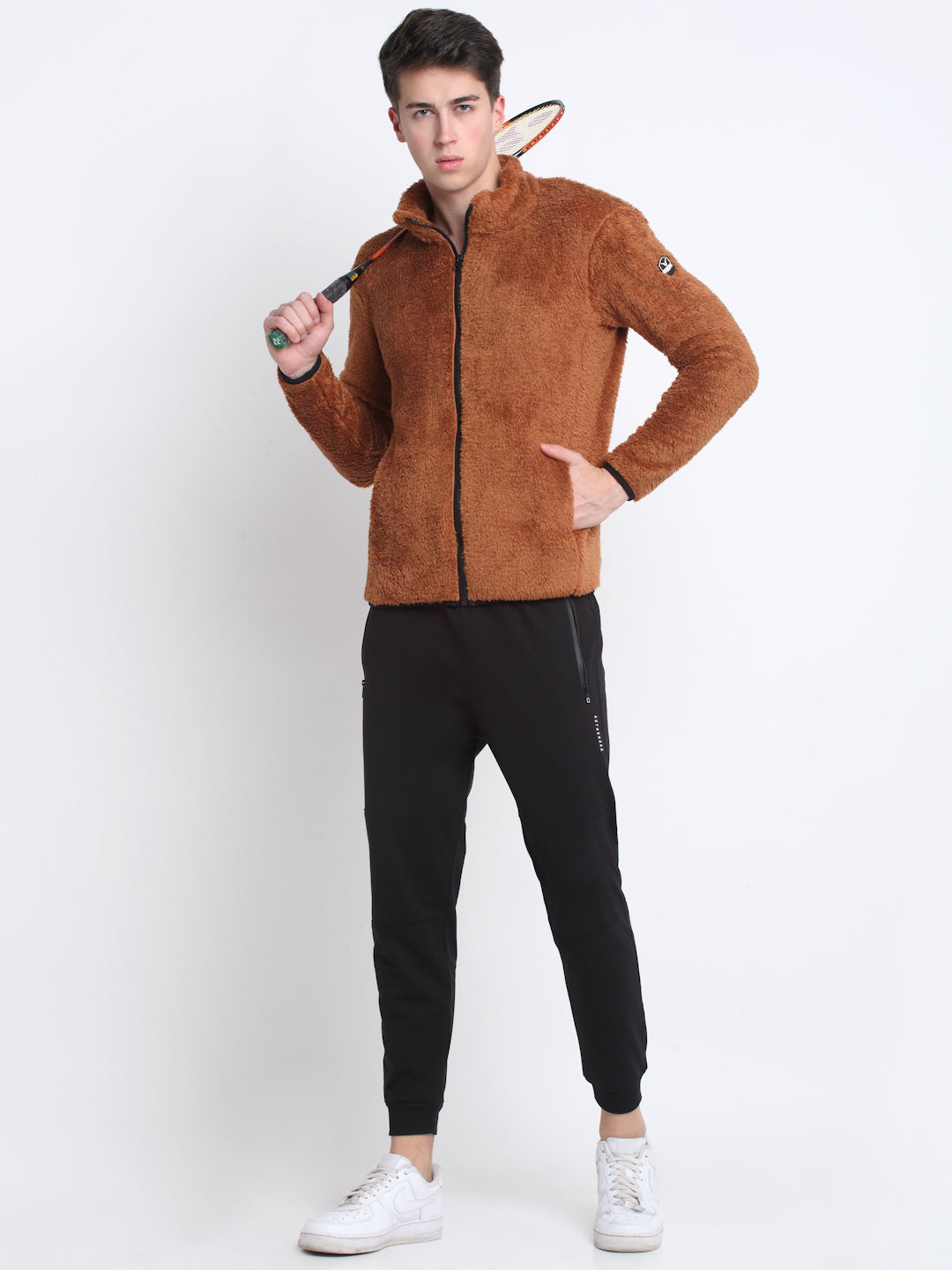 Invincible Men's Double Sherpa Jacket