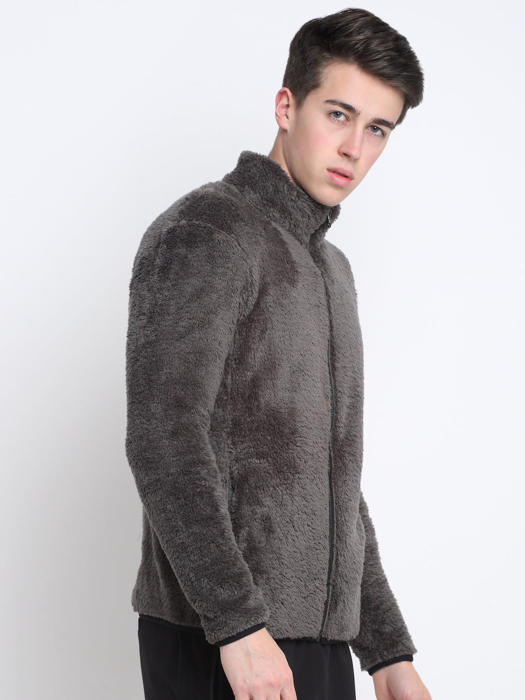 Invincible Men's Double Sherpa Jacket