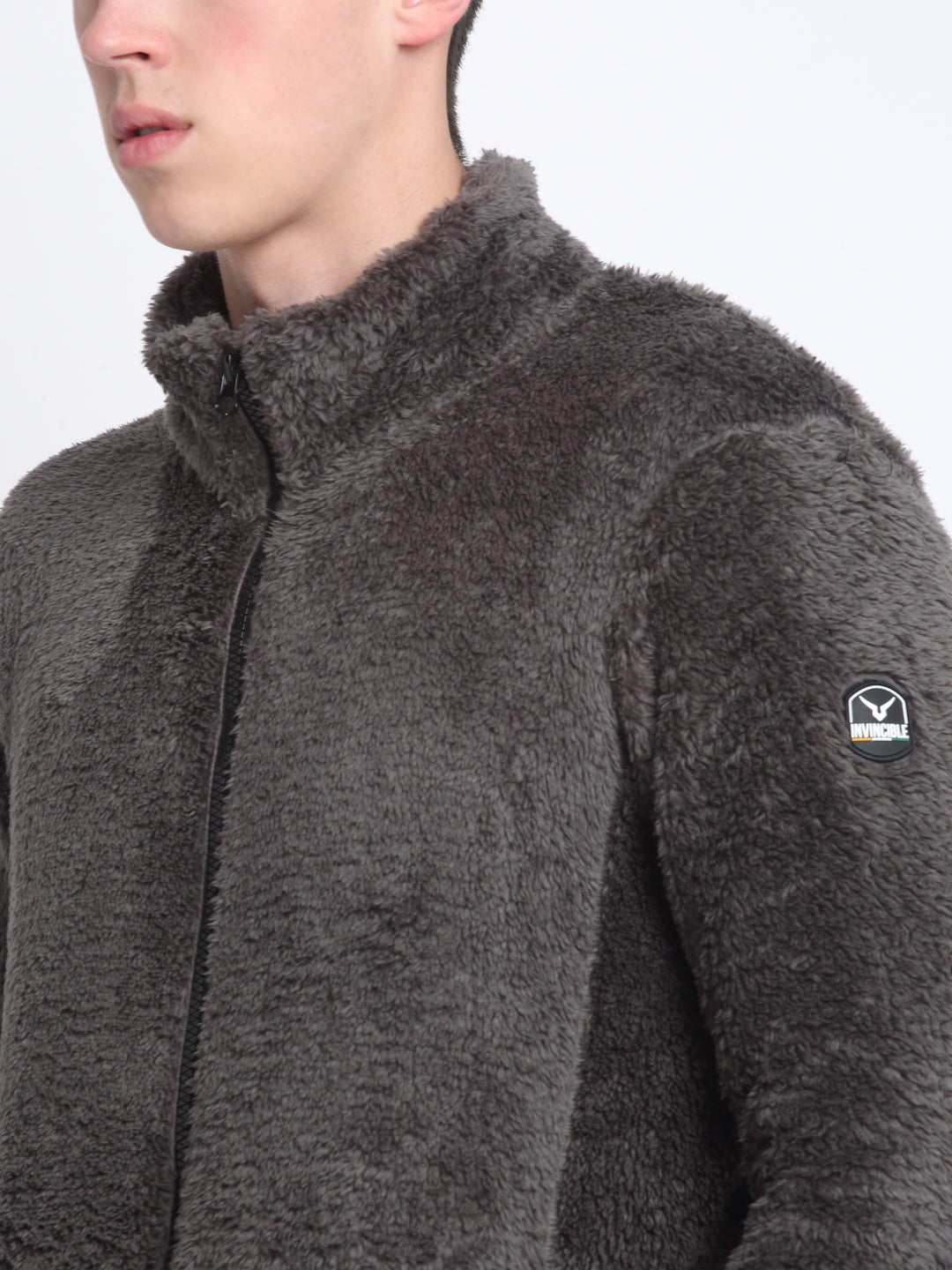 Invincible Men's Double Sherpa Jacket