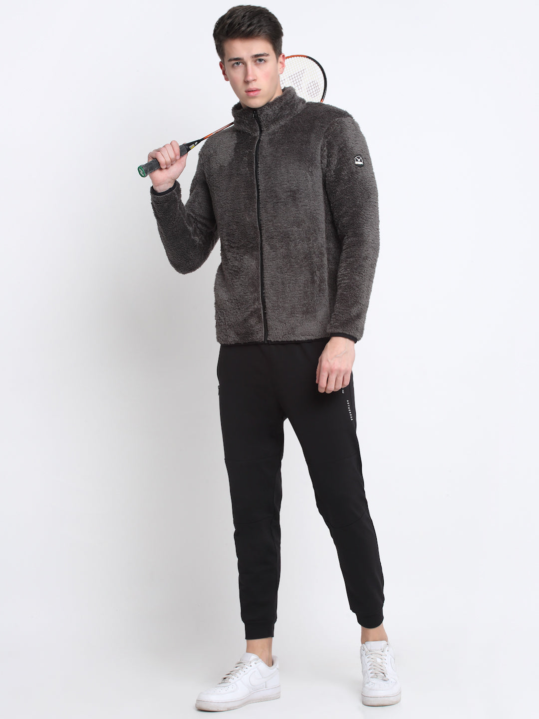 Invincible Men's Double Sherpa Jacket