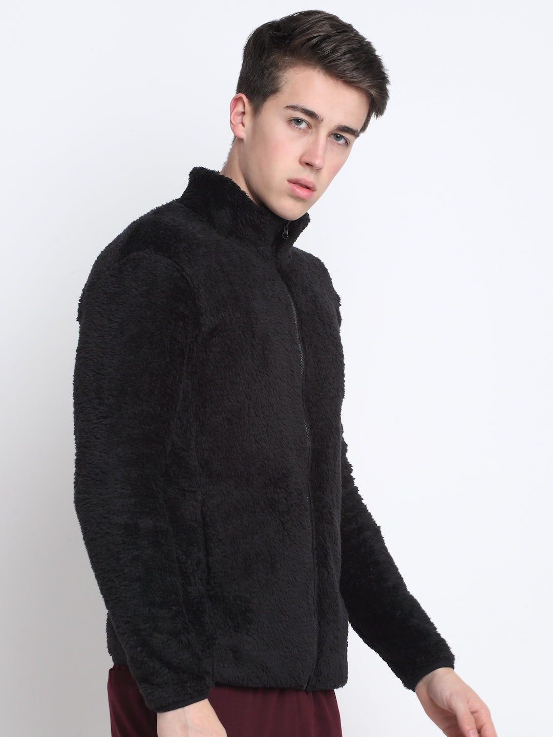 Invincible Men's Double Sherpa Jacket