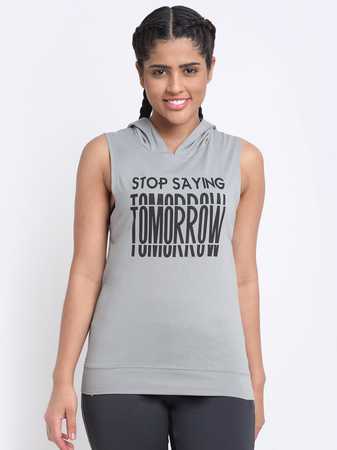 Invincible Women's Sleeveless Hoody