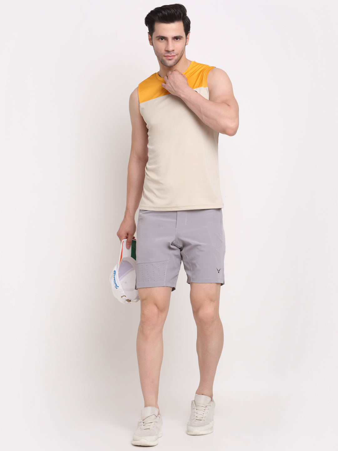 Invincible Men's Color Block Sleeveless Tee