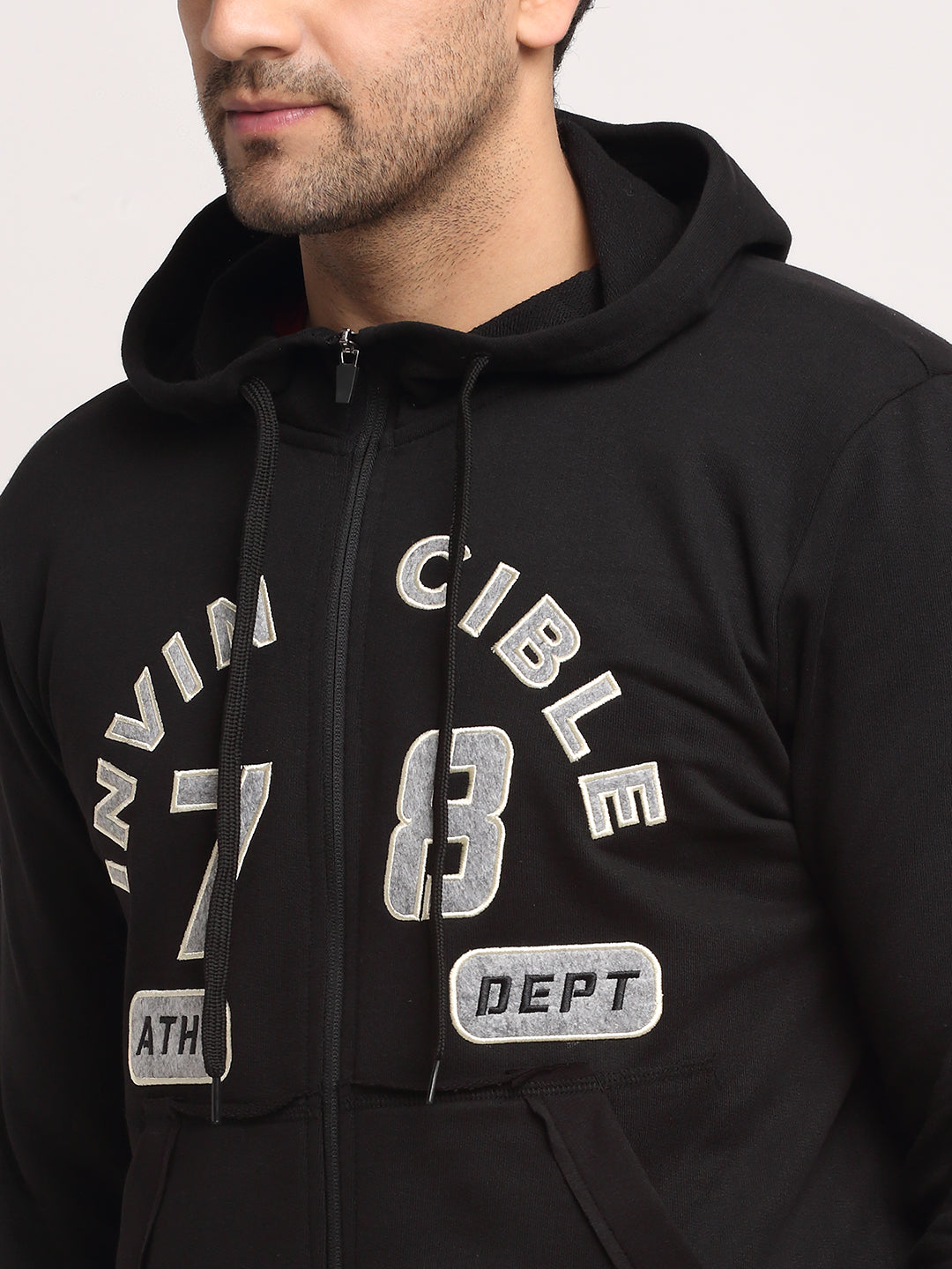 Invincible Men's Authentic Full Zip Hoody