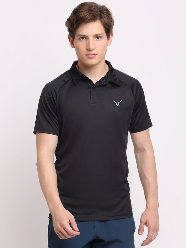 Invincible Men’s Raglan Polo Tee
