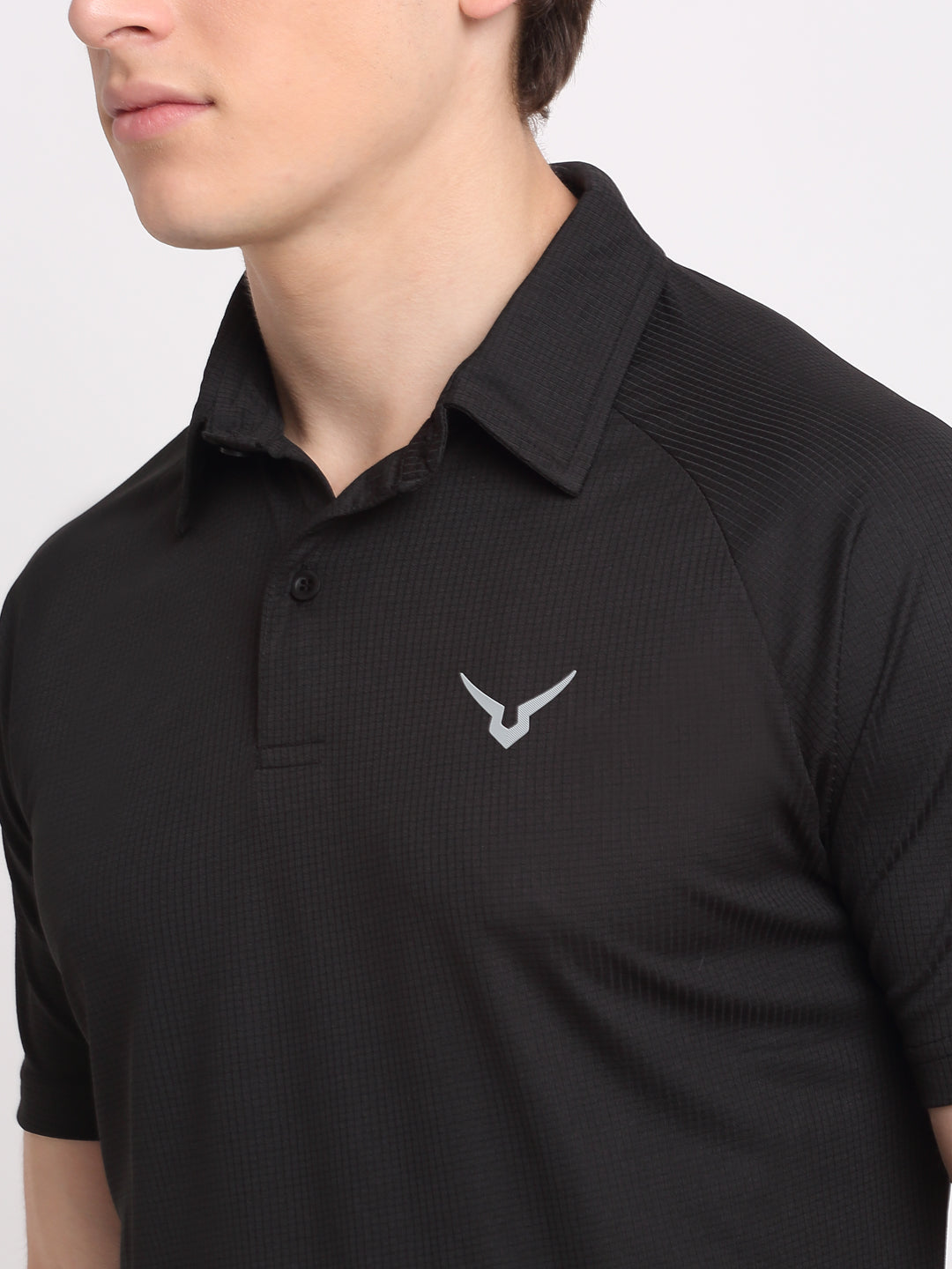 Invincible Men's Raglan Polo Tee