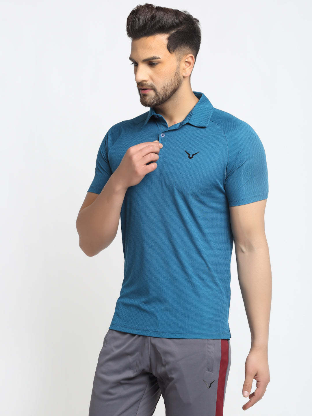 Invincible Men’s Raglan Polo Tee