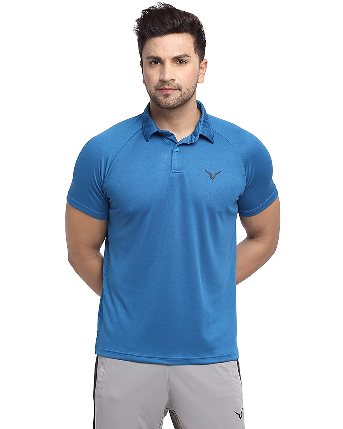 Invincible Men’s Raglan Polo Tee