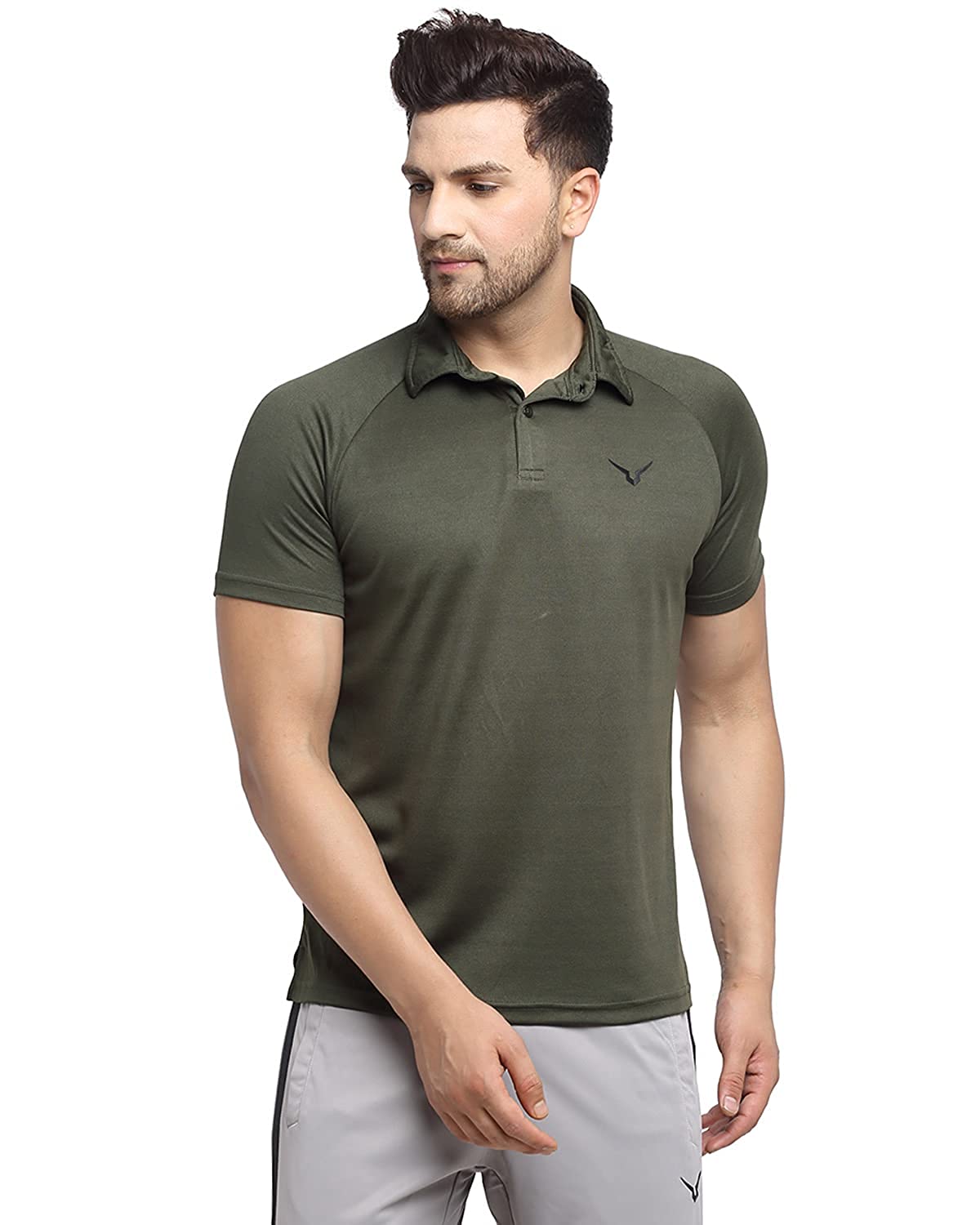 Invincible Men’s Raglan Polo Tee