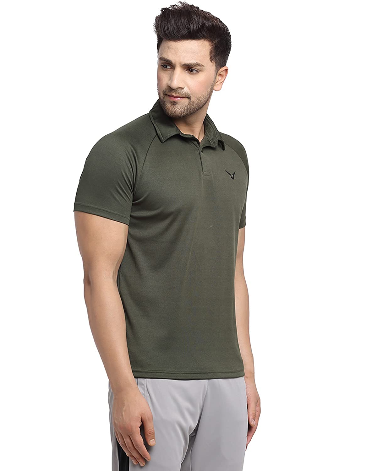 Invincible Men’s Raglan Polo Tee