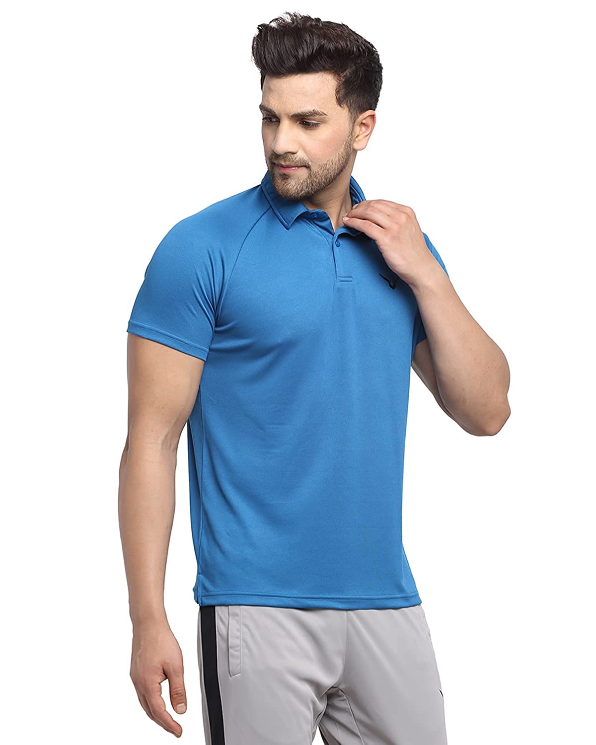 Invincible Men’s Raglan Polo Tee